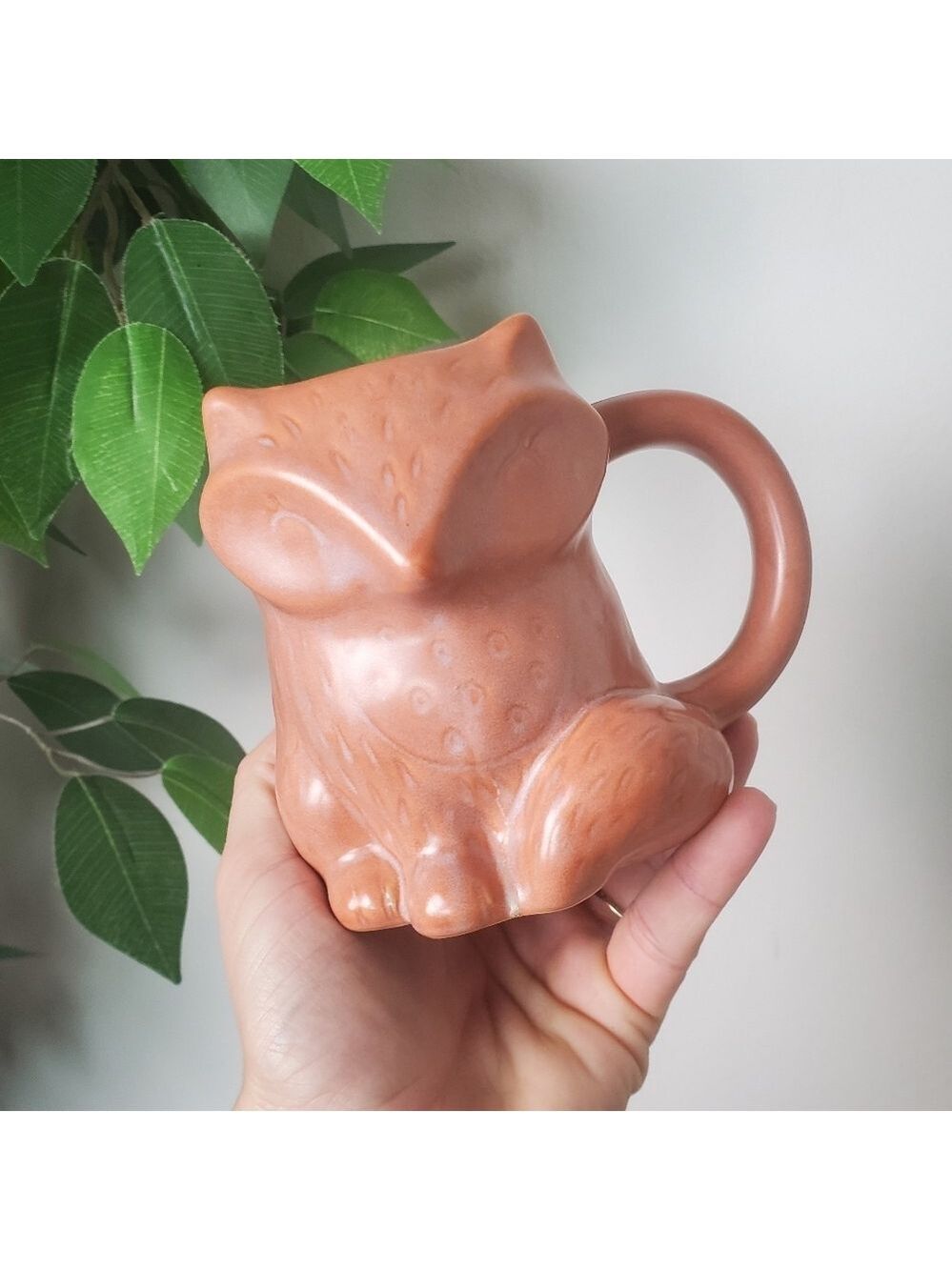Fox Coffee Bean Scented Candle Soy Wax Mug